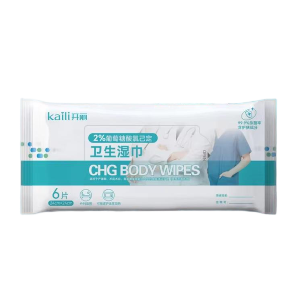 7e5a560b-36ed-483f-adc6-16e1b350215d 2% Chlorhexidine Gluconate Antiseptic Wet Wipes - 图片 1